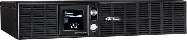 Main image of CyberPower OR1000PFCRT2U 1,000 VA 700 Watts 8 Outlets UPS (Back Up Power Supply)