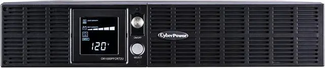 Alt view image 2 of 4 - CyberPower OR1000PFCRT2U 1,000 VA 700 Watts 8 Outlets UPS (Back Up Power Supply)
