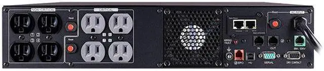Alt view image 3 of 5 - CyberPower Smart App Sinewave PR1500RT2UN 1.5KVA Tower/Rack Convertible UPS