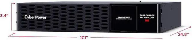 Alt view image 4 of 4 - CyberPower BP48VP2U03 UPS Battery Pack