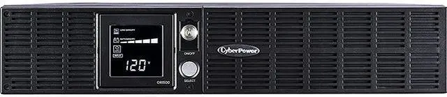Alt view image 2 of 10 - CyberPower Smart App LCD UPS Series OR1500LCDRT2U 1500 VA 900 Watts 8 Outlets UPS
