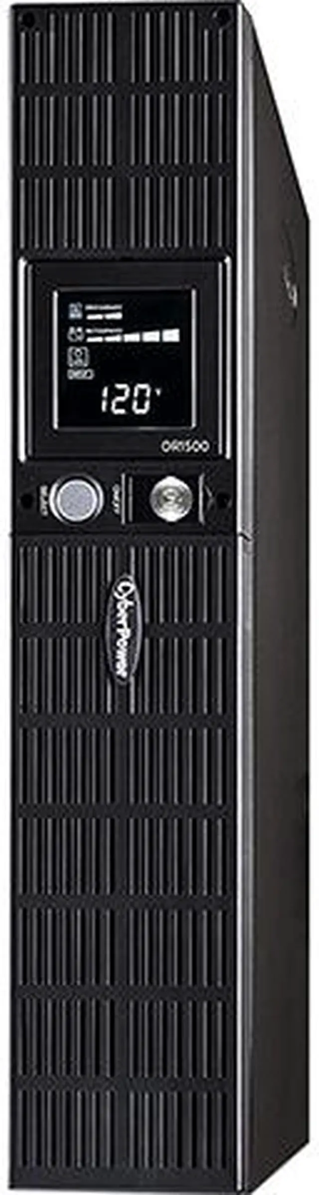 Alt view image 4 of 10 - CyberPower Smart App LCD UPS Series OR1500LCDRT2U 1500 VA 900 Watts 8 Outlets UPS