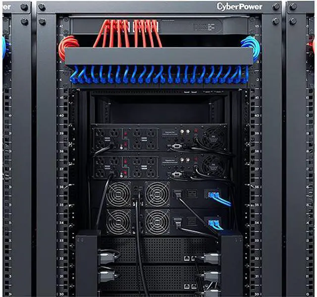 Alt view image 8 of 10 - CyberPower Smart App LCD UPS Series OR1500LCDRT2U 1500 VA 900 Watts 8 Outlets UPS