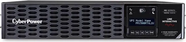 Main image of CyberPower Sine Wave TAA Compliant 1500VA/1500W NEMA 5-15P 8 Outlet UPS System