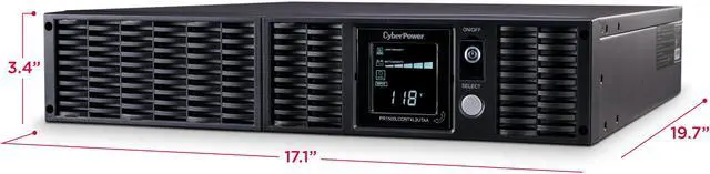 Alt view image 5 of 6 - CyberPower Sine Wave TAA Compliant 1500VA/1500W NEMA 5-15P 8 Outlet UPS System