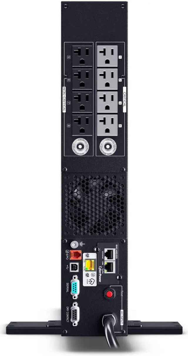 Alt view image 4 of 4 - CyberPower Smart App Sinewave PR2200RT2UCN 2200 VA 2200 Watts 8 Outlets UPS System