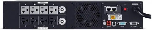 Alt view image 2 of 4 - CyberPower Smart App Sinewave PR2200RT2UCN 2200 VA 2200 Watts 8 Outlets UPS System