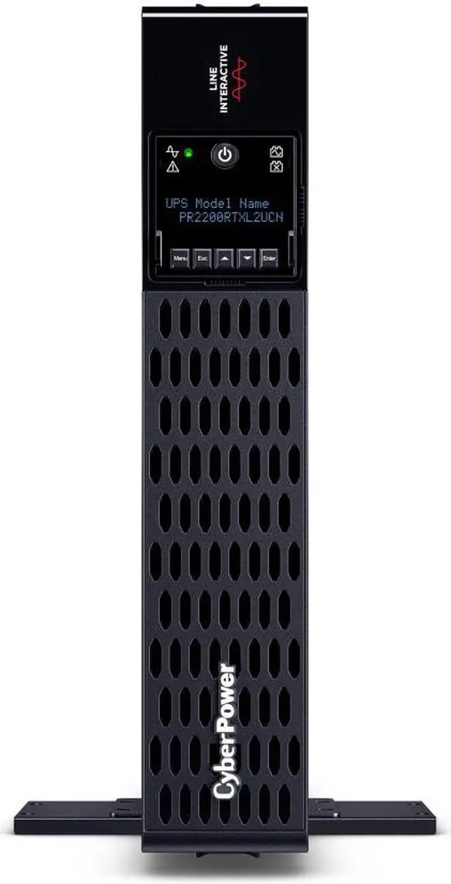 Alt view image 3 of 4 - CyberPower Smart App Sinewave PR2200RTXL2UCN 2200 VA 2200 Watts 8 Outlets UPS System