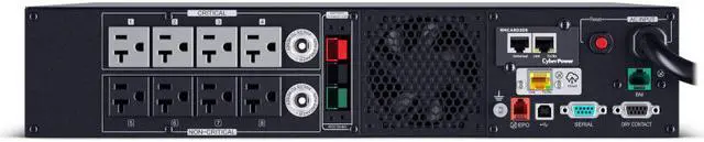 Alt view image 2 of 4 - CyberPower Smart App Sinewave PR2200RTXL2UCN 2200 VA 2200 Watts 8 Outlets UPS System