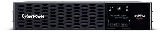 Main image of CyberPower PR3000RTXL2UCN Smart App Sinewave UPS Systems - 3000VA/3000W, 100 - 120 VAC, NEMA L5-30P, 2U, Rack / Tower, Sine Wave, 9 Outlets, LCD, PowerPanel Business