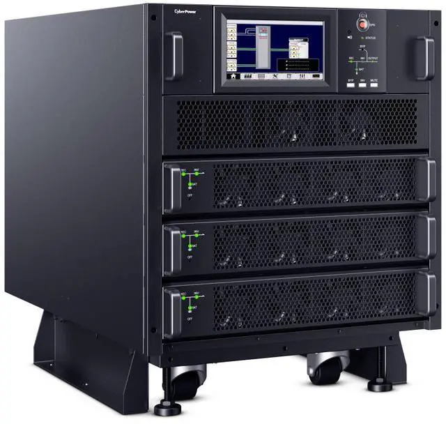 Main image of CyberPower SM020KAMFA 3-Phase Modular Smart App Online UPS System - 10-20K UPS Cabinet - Modular - AC 208/120V 220/127V - 11U - SM020KAMFA