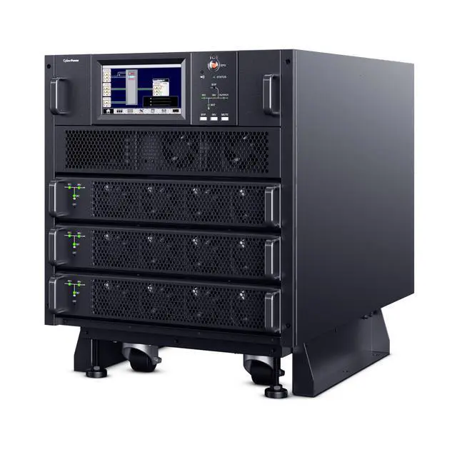 Alt view image 3 of 10 - CyberPower SM020KAMFA 3-Phase Modular Smart App Online UPS System - 10-20K UPS Cabinet - Modular - AC 208/120V 220/127V - 11U - SM020KAMFA