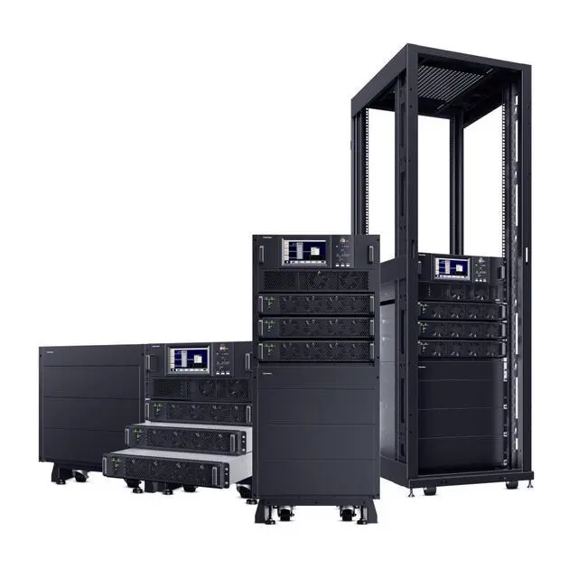 Alt view image 7 of 10 - CyberPower SM020KAMFA 3-Phase Modular Smart App Online UPS System - 10-20K UPS Cabinet - Modular - AC 208/120V 220/127V - 11U - SM020KAMFA