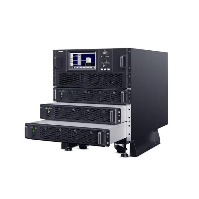 Alt view image 10 of 10 - CyberPower SM020KAMFA 3-Phase Modular Smart App Online UPS System - 10-20K UPS Cabinet - Modular - AC 208/120V 220/127V - 11U - SM020KAMFA