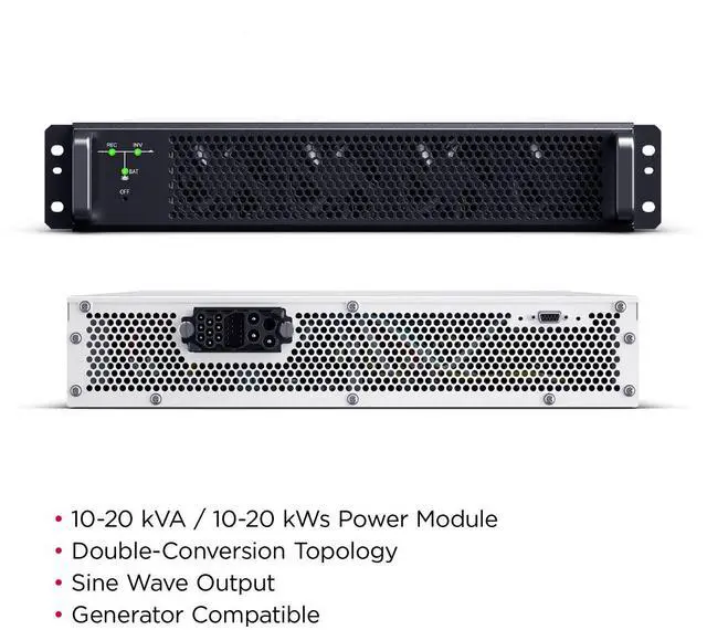 Alt view image 10 of 12 - CyberPower SM10KAPMA 3-Phase Modular UPS Power Modules