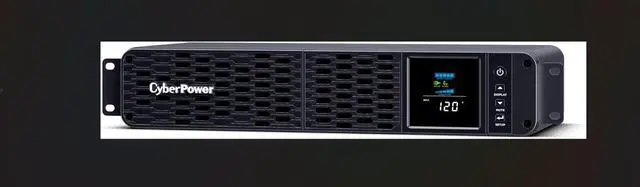 Alt view image 2 of 4 - CyberPower CP2000PFCRM2U Device Type: UPS - Power Device / Form Factor: 2U,Rack-Mountable - Power / Provided (W): 1200Watt - Interfaces & Connections: USB - Black - Circuit Protection: Circuit Breaker