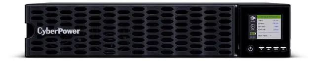 Main image of CyberPower OL2K2RTHD Smart App Online UPS Systems, 2200VA/1800W, 100 - 125 VAC, NEMA 5-20P, 2U, Rack / Tower, Sine Wave, 7 Outlets, LCD, Power Panel