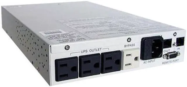 Alt view image 2 of 8 - Powercom E-Book EBK-500S 500VA 4 Outlets UPS