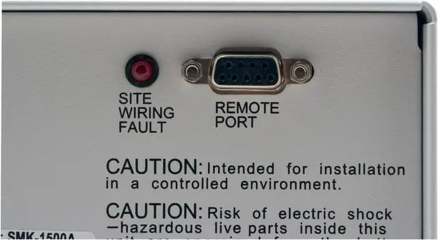 Alt view image 5 of 7 - Powercom SMK-1500A 1500 VA 900 Watts 6 Outlets UPS