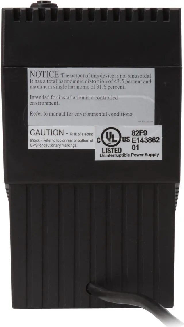 Alt view image 3 of 9 - OPTI-UPS Clever Series CS730B 730 VA 365 Watts 4 Outlets UPS