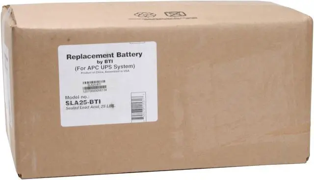 Alt view image 6 of 6 - BTI Replacement UPS Battery For APC RBC25