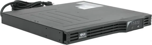 Alt view image 8 of 9 - Tripp Lite Smart 750VA Sine Wave UPS Back Up, Line-Interactive 120V 600W, 1U Rackmount, Network Management Card Options, USB, DB9 Serial (SMART750RM1U)