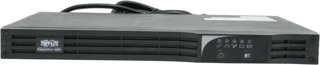 Alt view image 9 of 9 - Tripp Lite Smart 750VA Sine Wave UPS Back Up, Line-Interactive 120V 600W, 1U Rackmount, Network Management Card Options, USB, DB9 Serial (SMART750RM1U)