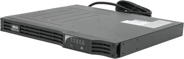 Alt view image 3 of 9 - Tripp Lite Smart 750VA Sine Wave UPS Back Up, Line-Interactive 120V 600W, 1U Rackmount, Network Management Card Options, USB, DB9 Serial (SMART750RM1U)