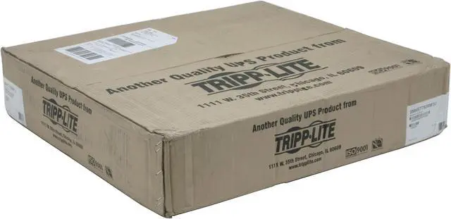 Alt view image 7 of 9 - Tripp Lite Smart 750VA Sine Wave UPS Back Up, Line-Interactive 120V 600W, 1U Rackmount, Network Management Card Options, USB, DB9 Serial (SMART750RM1U)