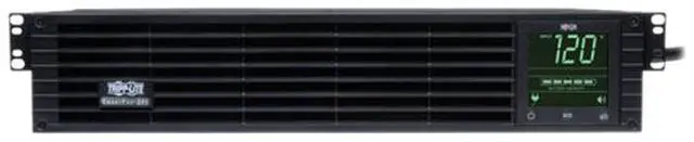 Alt view image 2 of 7 - Tripp Lite SMART1000RM2U Series SmartPro 120V 1kVA 800W Line-Interactive Sine Wave UPS, 2U Rack/Tower, Network Card Options, LCD, USB, DB9, 6 Outlets - 1000VA/800W-5.3 Minute Full Load- 6 x NEMA 5-15R