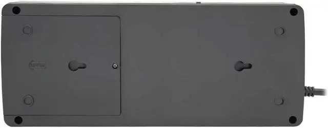 Alt view image 6 of 6 - Tripp Lite INTERNET750U Series 750VA 450W Standby UPS - 12 NEMA 5-15R Outlets, 120V, 50/60 Hz, USB, 5-15P Plug, Desktop / Wall Mount - Ultra-compact Desk-mount - 4 Hour Recharge - 2.50 Minute Stand-by