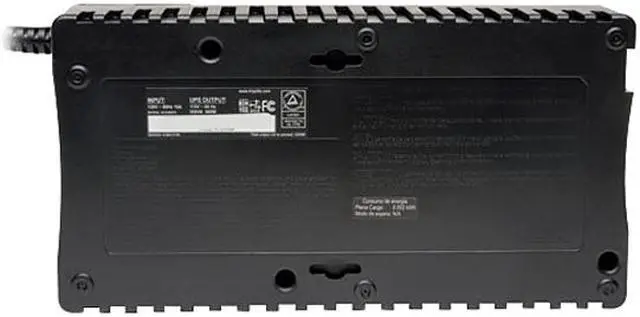Alt view image 2 of 2 - Eaton Tripp Lite Series 550VA 300W Standby UPS - 10 NEMA 5-15R Outlets, 120V, 50/60 Hz, USB, 5-15P Plug, Desktop/Wall Mount - Tower - 4 Hour Recharge - 1.20 Minute Stand-by - 120 V AC Input - 120 V AC Output - 10 x NEMA 5-15R