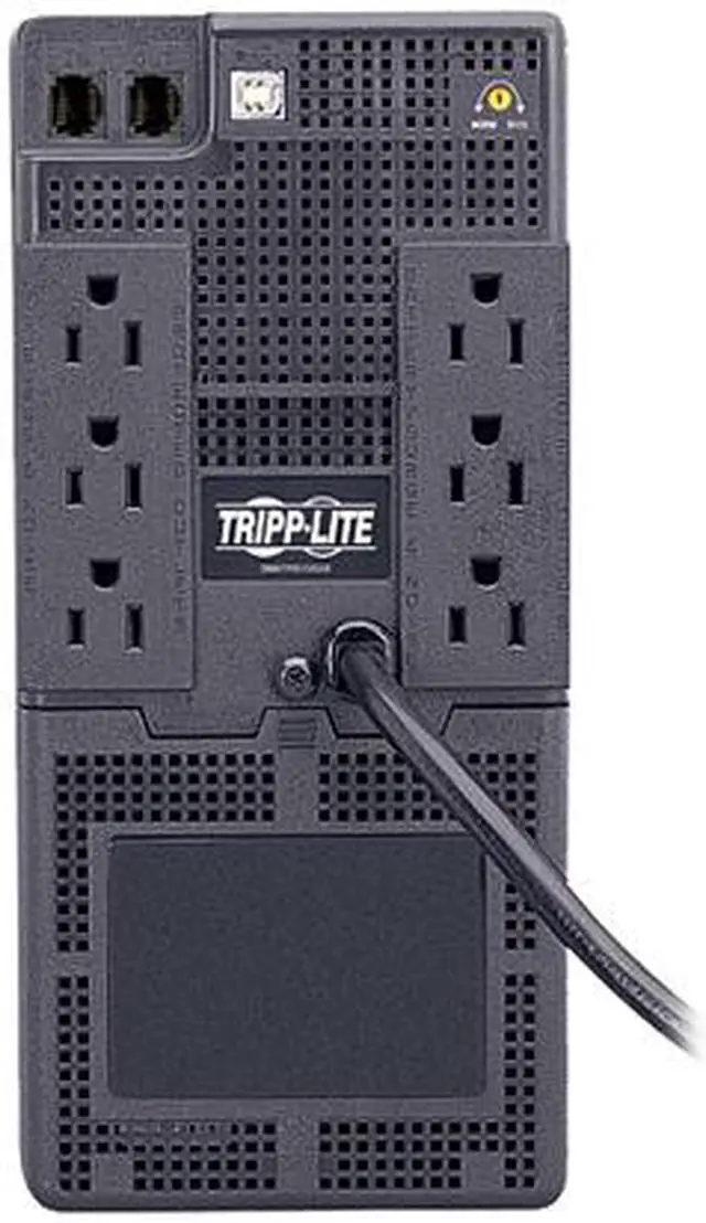 Alt view image 2 of 2 - Tripp Lite SMART750USB Smart Pro 750 VA 450 Watts 6 Outlets Tower Line Interactive UPS