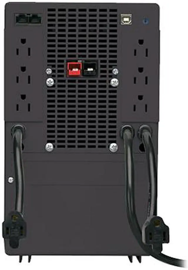 Alt view image 7 of 7 - Tripp Lite OMNIVS1500XL OMNI VS 1500 VA 940 Watts 8 Outlets Line Interactive Tower UPS Extended Runtime