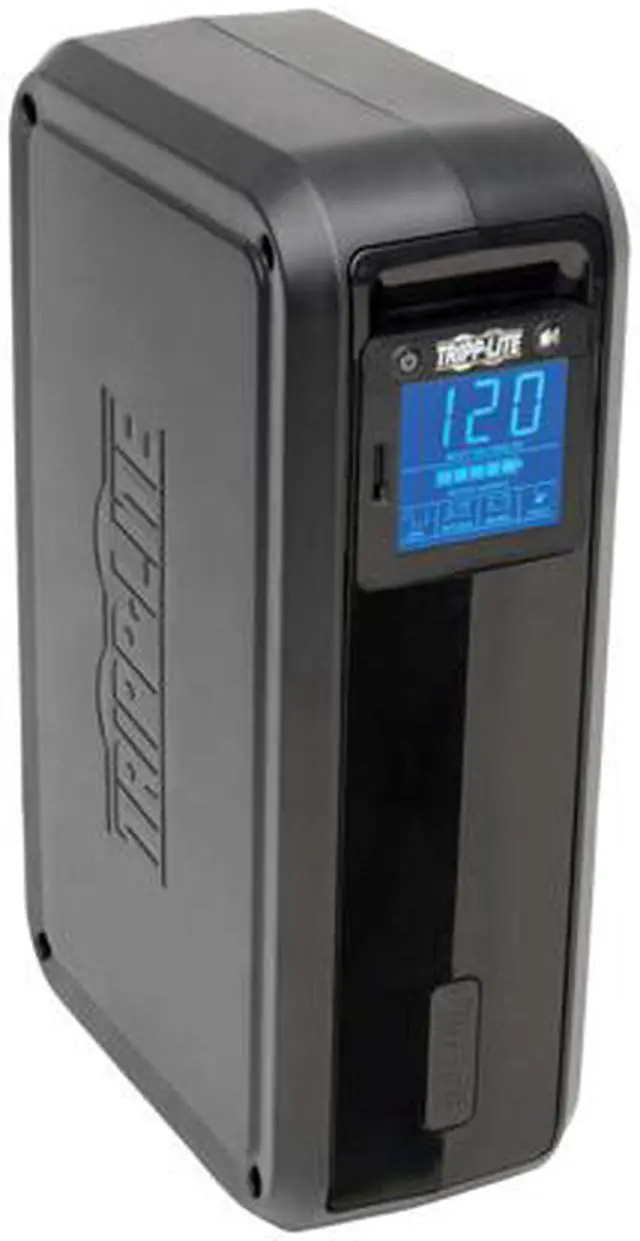 Alt view image 4 of 7 - Tripp Lite SmartPro LCD 120V 1000 VA 500 Watts Line-Interactive UPS, AVR, Tower, USB, TEL / DSL / Coax Protection, 8 Outlets (SMART1000LCD)
