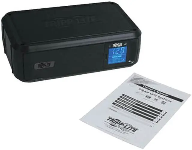 Alt view image 3 of 3 - Tripp Lite OmniSmart LCD 120V 650 VA 350 Watts Line-Interactive UPS, Tower, LCD display, USB port (OMNI650LCD)