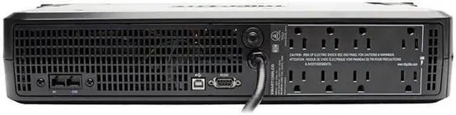 Alt view image 5 of 9 - Tripp Lite SMART1200LCD Smart Pro Digital 1200 VA 700 Watts 8 Outlets Line Interactive UPS w/ LCD display