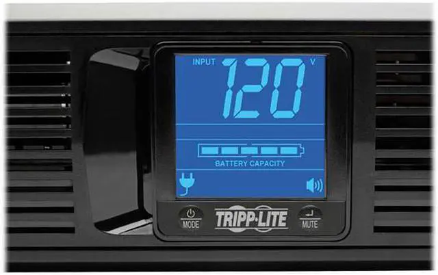 Alt view image 3 of 9 - Tripp Lite SMART1200LCD Smart Pro Digital 1200 VA 700 Watts 8 Outlets Line Interactive UPS w/ LCD display