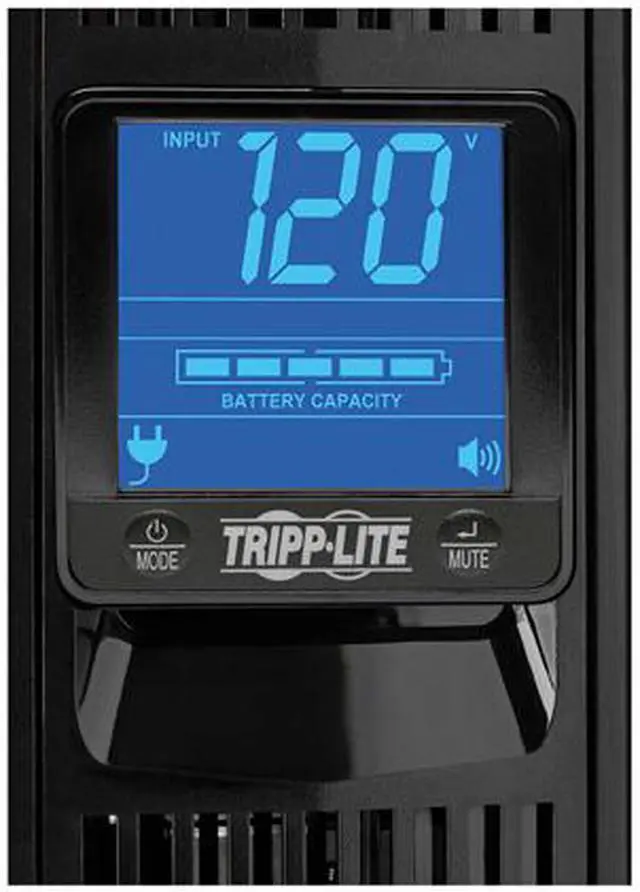 Alt view image 4 of 9 - Tripp Lite SMART1200LCD Smart Pro Digital 1200 VA 700 Watts 8 Outlets Line Interactive UPS w/ LCD display