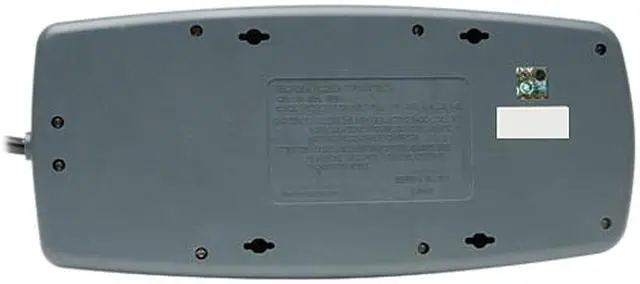 Alt view image 2 of 2 - Tripp Lite TLP1008TELTV 8ft. Cord 10 Outlets 3345 Joules Protect It! Surge Suppressor