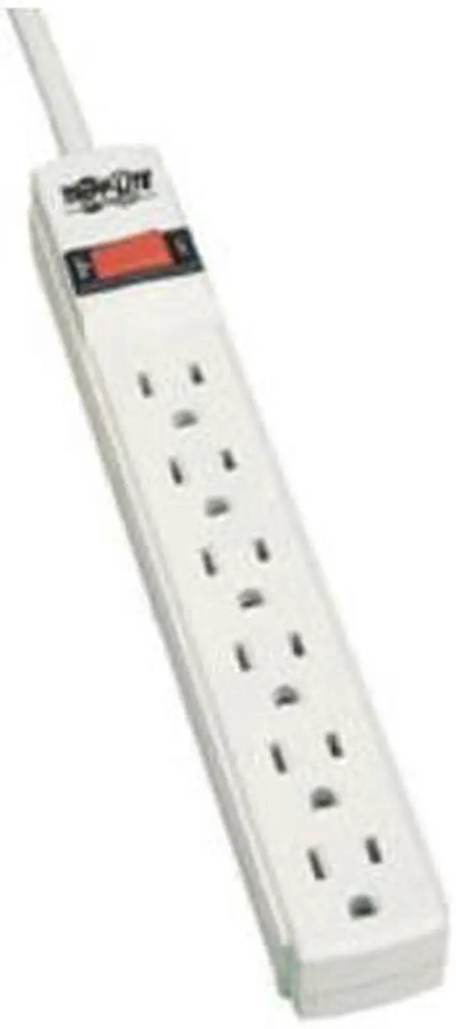 Main image of TRIPP LITE TLP602 2 feet 6 NEMA 5-15R Outlets 250 joule Protect It! Surge Suppressor