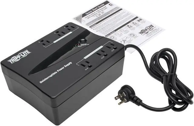 Alt view image 5 of 5 - Tripp Lite BC350 BC Personal 350 VA 180 Watts 6 Outlets Standby UPS for PCs