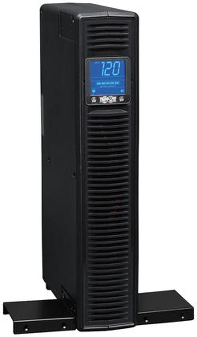 Alt view image 4 of 8 - Tripp Lite SMART1500LCD Series Smart LCD 1500VA 900W 120V Line-Interactive UPS - 8 Outlets, USB, DB9, 2U Rack/Tower - 2U Rack/Tower - 8 Hour Recharge - 3.50 Minute Stand-by - 110 V AC Input
