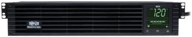 Alt view image 2 of 4 - Tripp Lite series SmartPro 1500VA 1350W 120V Line-Interactive Sine Wave UPS - 8 Outlets, Network Card Option, LCD, USB, DB9, 2U Rack/Tower - SMART1500RM2U