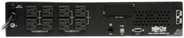 Alt view image 2 of 7 - Tripp Lite SMART1500RMXL2UA 1500VA 1350W UPS Smart Rackmount AVR LCD 120V USB DB9 SNMP 2URM, 8 Outlets
