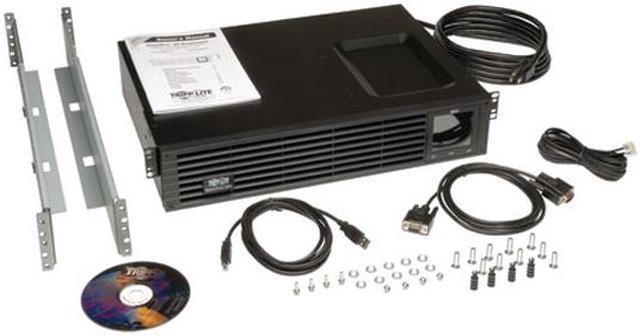 Alt view image 5 of 7 - Tripp Lite SMART1500RMXL2UA 1500VA 1350W UPS Smart Rackmount AVR LCD 120V USB DB9 SNMP 2URM, 8 Outlets