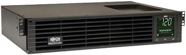 Alt view image 6 of 7 - Tripp Lite SMART1500RMXL2UA 1500VA 1350W UPS Smart Rackmount AVR LCD 120V USB DB9 SNMP 2URM, 8 Outlets