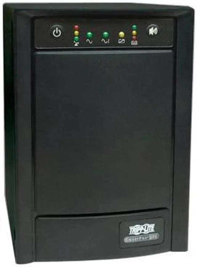 Alt view image 2 of 3 - Tripp Lite SMART1500SLT Smart Pro 1500 VA 900 Watts Tower 8 Outlets Line Interactive UPS with SNMP Slot