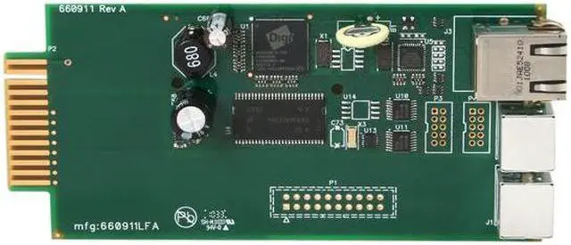 Alt view image 3 of 5 - Tripp Lite SNMP/Web Management Accessory Card, Remote Monitoring & Control of SmartPro or SmartOnline UPS Systems (SNMPWEBCARD)