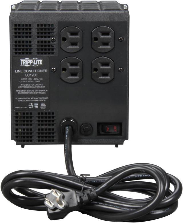 Alt view image 4 of 5 - TRIPP LITE LC1200 Line Conditioner / AVR System